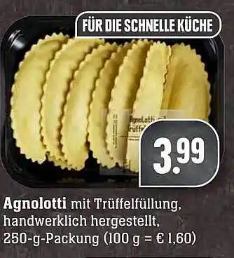 Scheck-in-Center Agnolotti Angebot