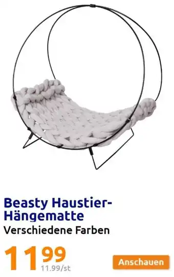 Action Beasty Haustier-Hängematte Angebot