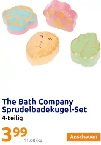 Action The Bath Company Sprudelbadekugel-Set 4-teilig Angebot