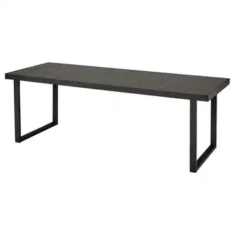 IKEA Värmansö tisch/außen dunkelgrau 224x93 cm Angebot