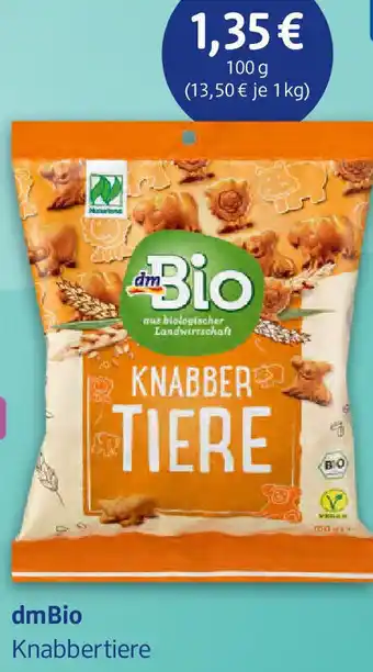 dm drogerie dmBio Knabbertiere 100 g Angebot