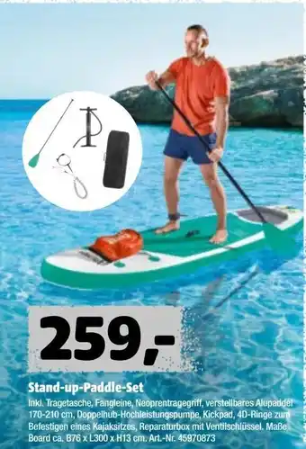 Hagebau Stand-up-Paddle-Set Angebot