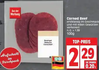 Edeka Corned Beef 100 g Angebot