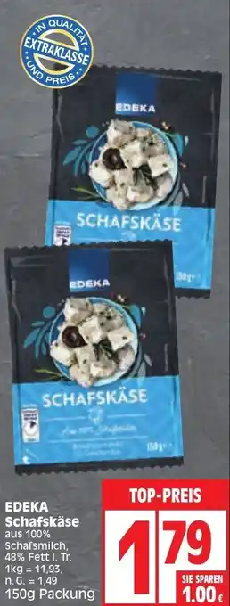 Edeka EDEKA Schafskäse 150g Packung Angebot