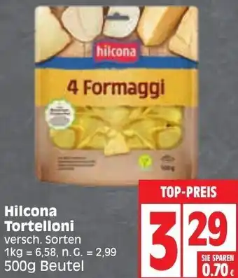 Edeka Hilcona Tortelloni 500g Beutel Angebot