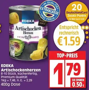 Edeka EDEKA Artischockenherzen 400 g Dose Angebot