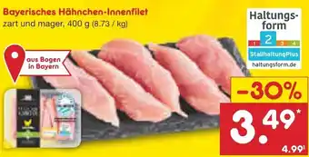 Netto Marken-Discount Bayerisches Hähnchen-Innenfilet 400 g Angebot