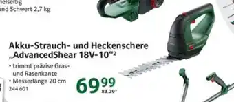 Selgros BOSCH Akku-Strauch- und Heckenschere ,,AdvancedShear 18V-10"2 Angebot