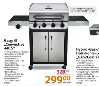 Selgros Gasgrill ,,Convective 440 S" Angebot