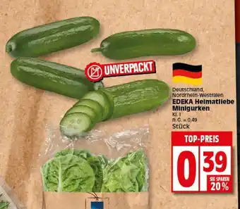 Elli Markt EDEKA Heimatliebe Minigurken Angebot