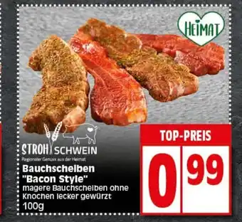 Elli Markt Bauchscheiben "Bacon Style" 100g Angebot