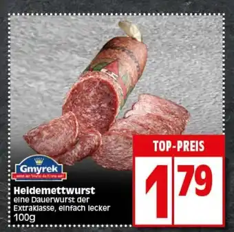 Elli Markt Gmyrek Heidemettwurst 100g Angebot