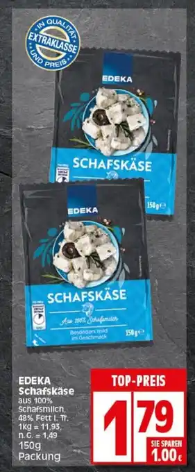 Elli Markt EDEKA Schafskäse 150g Packung Angebot