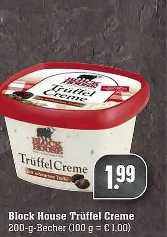 Scheck-in-Center Block House Trüffel Creme Angebot
