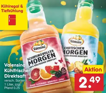 Netto Marken-Discount Valensina Kühlfrischer Direktsaft 1 Liter Angebot