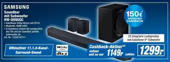 Expert SAMSUNG Soundbar mit Subwoofer HW-Q995GC Angebot