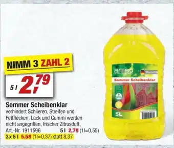 toom Baumarkt Sommer Scheibenklar Angebot