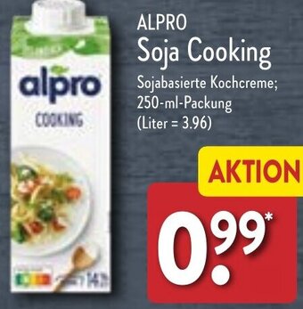 Aldi Nord ALPRO Soja Cooking 250-ml-Packung Angebot