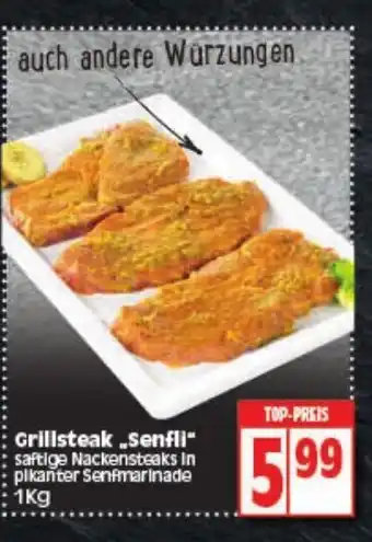 Elli Markt Grillsteak Senfli 1kg Angebot