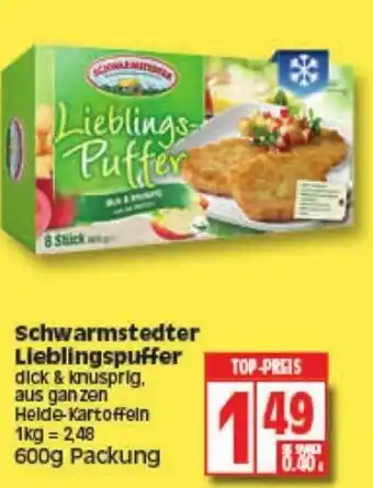 Elli Markt Schwarmstedter Lieblingspuffer 600g Angebot