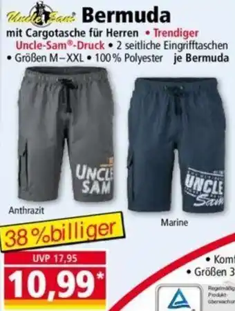 Norma Uncle Sam Bermuda Angebot