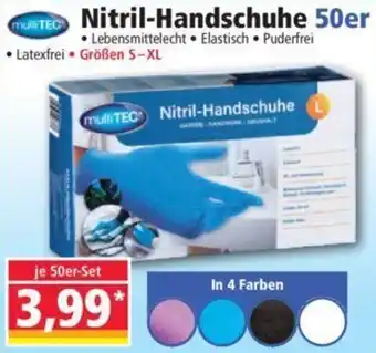 Norma multiTEC Nitril-Handschuhe 50er Angebot