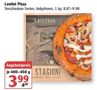 Globus Lentini Pizza 400-450g Angebot