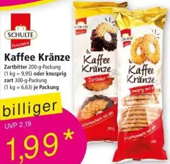 Norma SCHULTE Kaffee Kränze 200/300 g Packung Angebot