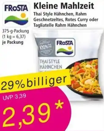 Norma FROSTA Kleine Mahlzeit 375 g Packung Angebot