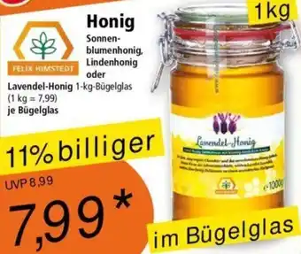 Norma FELIX HIMSTEDT Honig 1 kg Angebot