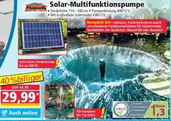 Norma Mauk Solar-Multifunktionspumpe Angebot