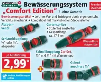 Norma Powertec Garden Bewässerungssystem ,,Comfort Edition" Angebot