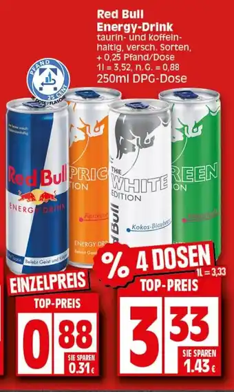 Elli Markt Red Bull Energy-Drink 250ml Angebot