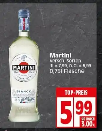 Elli Markt Martini versch. Sorten 750ml Angebot