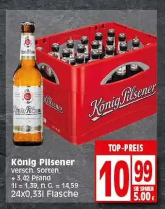 Elli Markt König Pilsener 24*330ml Angebot