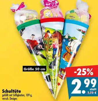 Mäc Geiz Schultüte Größe 50 cm Angebot