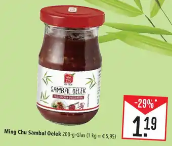 Marktkauf Ming Chu Sambal Oelek 200-g-Glas Angebot