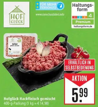 Marktkauf Hofglück Hackfleisch gemischt 400-g-Packung Angebot