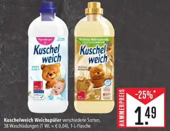 Marktkauf Kuschelweich Weichspüler 1-L-Flasche Angebot