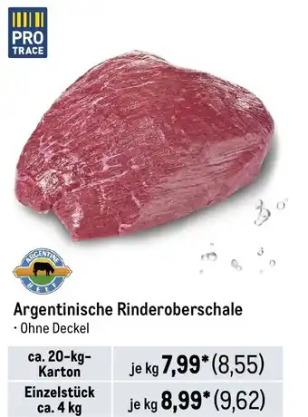 METRO Argentinische Rinderoberschale je kg Angebot