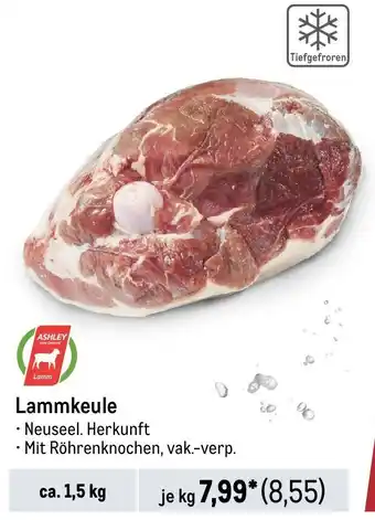 METRO Lammkeule je kg Angebot