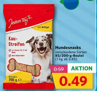 Combi Jeden Tag Hundesnacks 85/200-g-Beutel Angebot