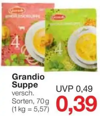 Jawoll Grandio Suppe 70 g Angebot