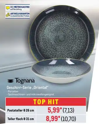 METRO Tognana Geschirr-Serie ,,Oriental" Angebot