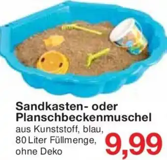 Jawoll Sandkasten- oder Planschbeckenmuschel Angebot