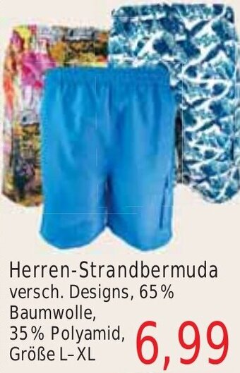 Wiglo Wunderland Herren-Strandbermuda Angebot