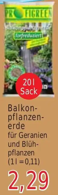 Wiglo Wunderland Balkon-pflanzenerde 20 L Sack Angebot