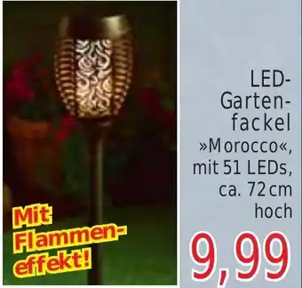 Wiglo Wunderland LED-Gartenfackel >>Morocco<< Angebot