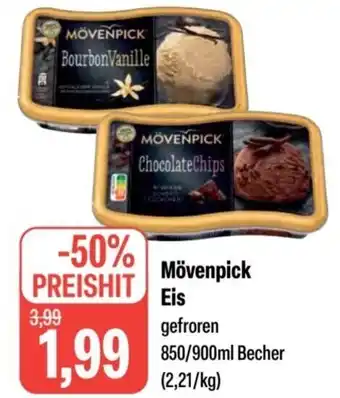 Feneberg Movenpick Eis 850/900ml Becher Angebot