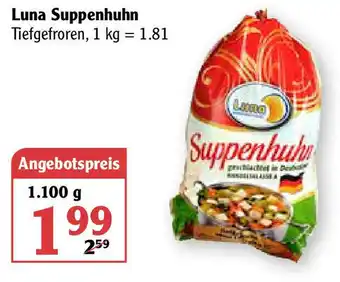 Globus Luna Suppenhuhn 1100g Angebot